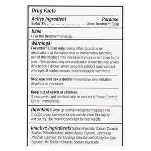 Grandpa's Thylox Acne Treatment Bar Soap with Sulfur - 3.25 Oz - Cozy Farm 