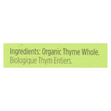 Organic Thyme by Spicely Organics | Case of 6 | 0.1 Oz. Each - Cozy Farm 