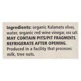 Divina Organic Pitted Kalamata Olives (6 x 6 Oz.) - Cozy Farm 