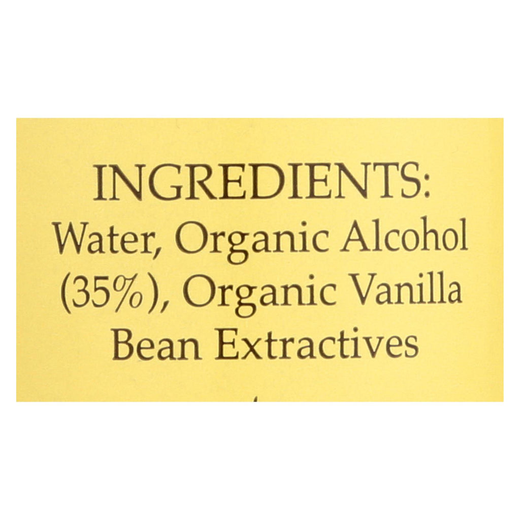 Organic Vanilla Flavorganics Extract (Pack of 12 - 2 Oz, Non-GMO, Kosher) - Cozy Farm 