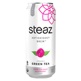 Steaz Zero Calorie Green Tea Raspberry Case of 12 16 fl oz - Cozy Farm 