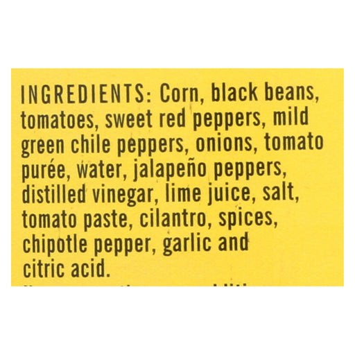 Desert Pepper Trading Medium Corn Black Bean Red Pepper Salsa (Pack of 6 - 16 Oz.) - Cozy Farm 