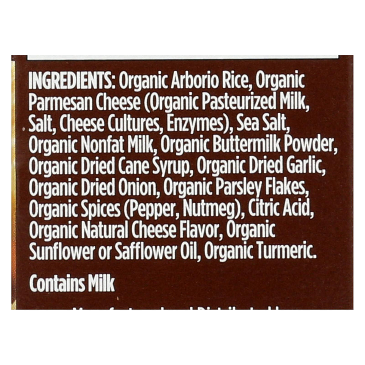 Lundberg Family Farms Parmesan Cheese Risotto Alfredo, 5.5 Oz. (Pack of 6) - Cozy Farm 