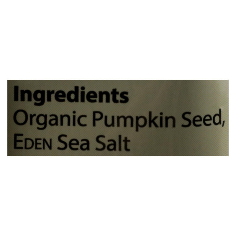 Eden Foods Organic Pocket Snacks - Pumpkin Seeds - Dry Roasted & Salted - 1 Oz (Pack of 12) - Cozy Farm 