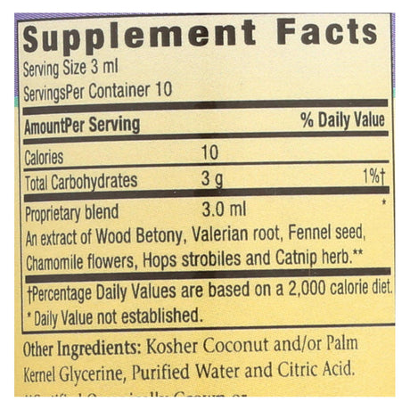 Herbs for Kids Valerian Super Calm 1 Fl Oz: Nerve Support Dietary Supplement | Promotes Normal Activity and Sleep - Cozy Farm 