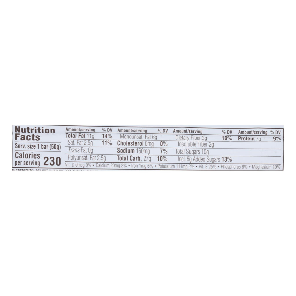 Clif Bar Organic Nut Butter Filled Energy Bar - Peanut Butter - Case Of 12 - 1.76 Oz. - Cozy Farm 