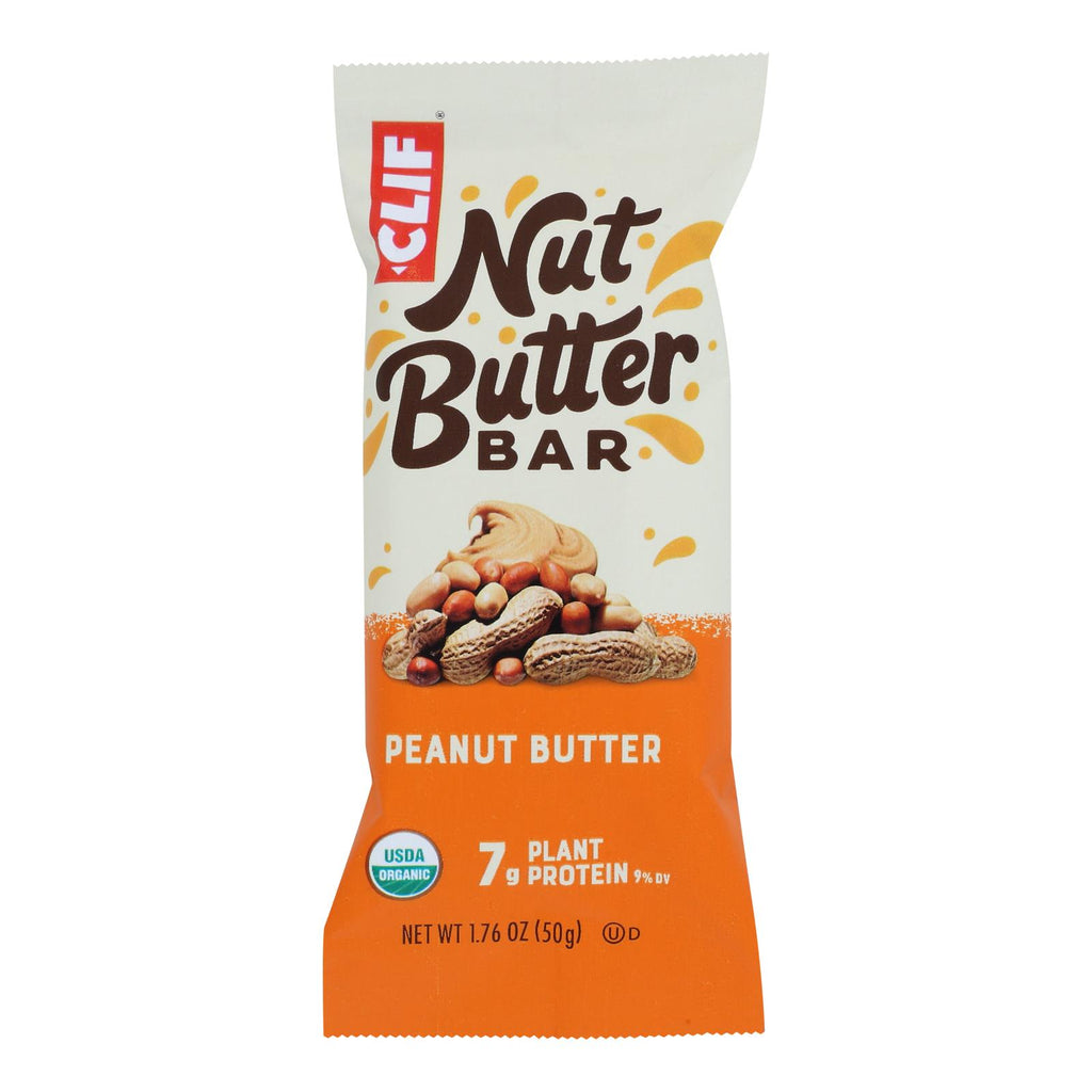 Clif Bar Organic Nut Butter Filled Energy Bar - Peanut Butter - Case Of 12 - 1.76 Oz. - Cozy Farm 