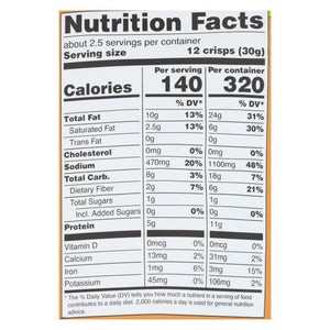 Hippie Snacks Avocado Crisps Sea Salt - 2.5 Oz. (Pack of 8) - Cozy Farm 