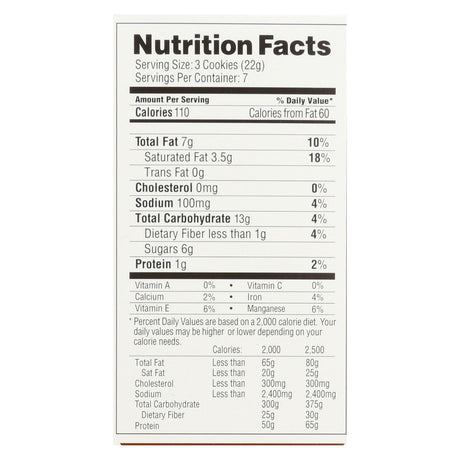 Simple Mills Crunchy Chocolate Chip Cookies (Pack of 6 - 5.5 Oz.) - Cozy Farm 