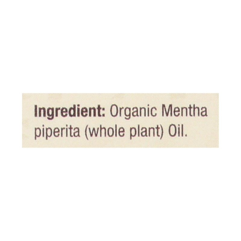 Nature's Answer 100% Pure and Organic Essential Oil - Peppermint - 0.5 Oz. - Cozy Farm 
