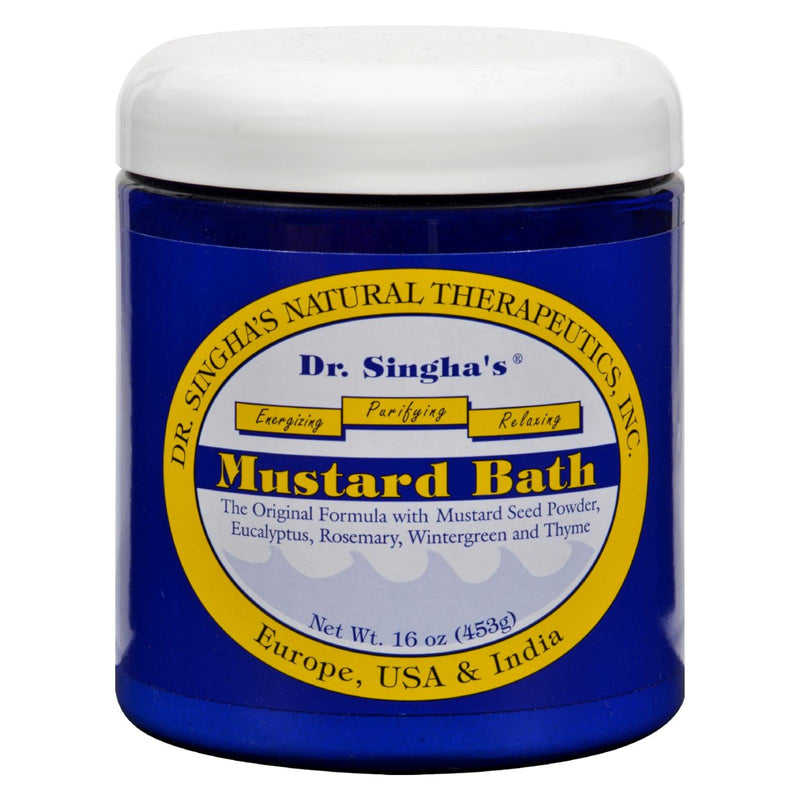 Dr. Singha's Premium Mustard Bath (16 Oz.) - Cozy Farm 