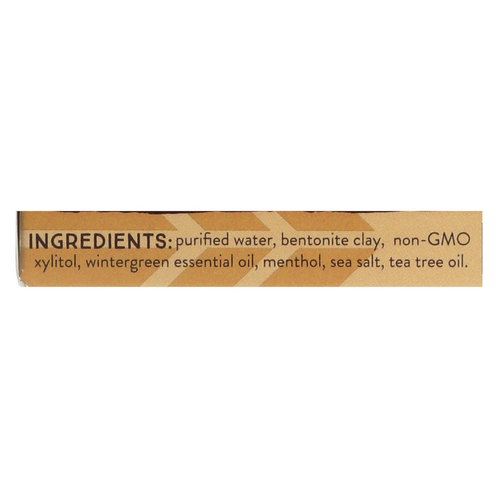 Redmond Trading Company Earthpaste Natural Toothpaste Wintergreen (4 Oz.) - Fluoride Free & SLS Free - Cozy Farm 