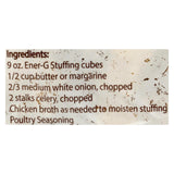 Ener-G Foods Traditional Stuffing - 6 - 9 Oz. Bags - Cozy Farm 
