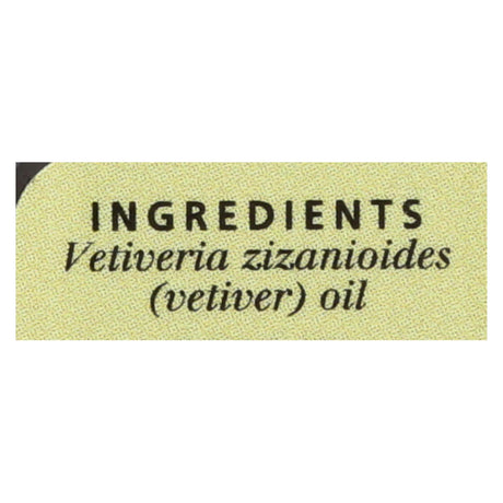 Aura Cacia Vetiver Essential Oil - 0.5 Fl Oz - Cozy Farm 