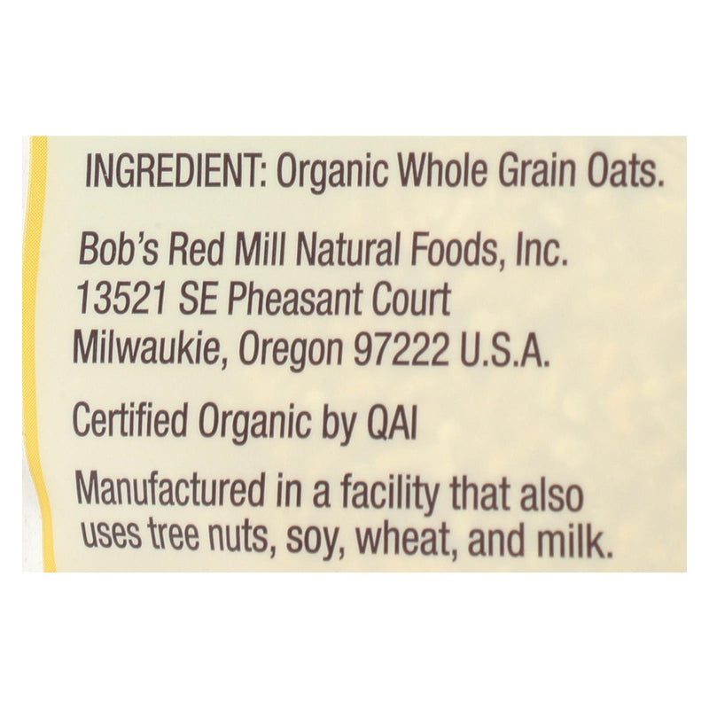 Bob's Red Mill Organic Steel Cut Oatmeal, 24oz Bag (Pack of 4) - Cozy Farm 