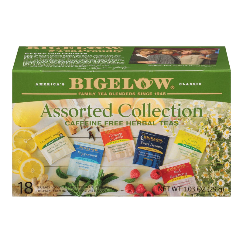 Bigelow Assorted Herb Tea Variety Pack (18 Count) - Cozy Farm 