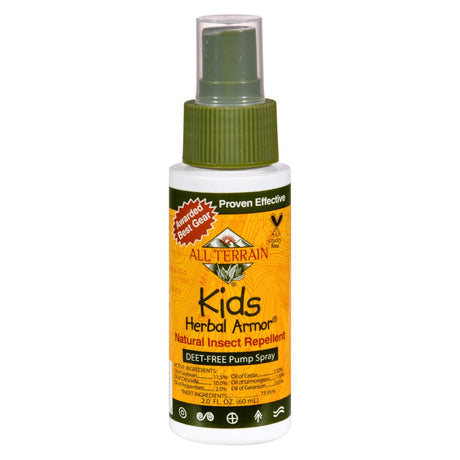 All TerrainKids Herbal Armor - Natural Insect Repellent (2 Fl Oz.) - Cozy Farm 