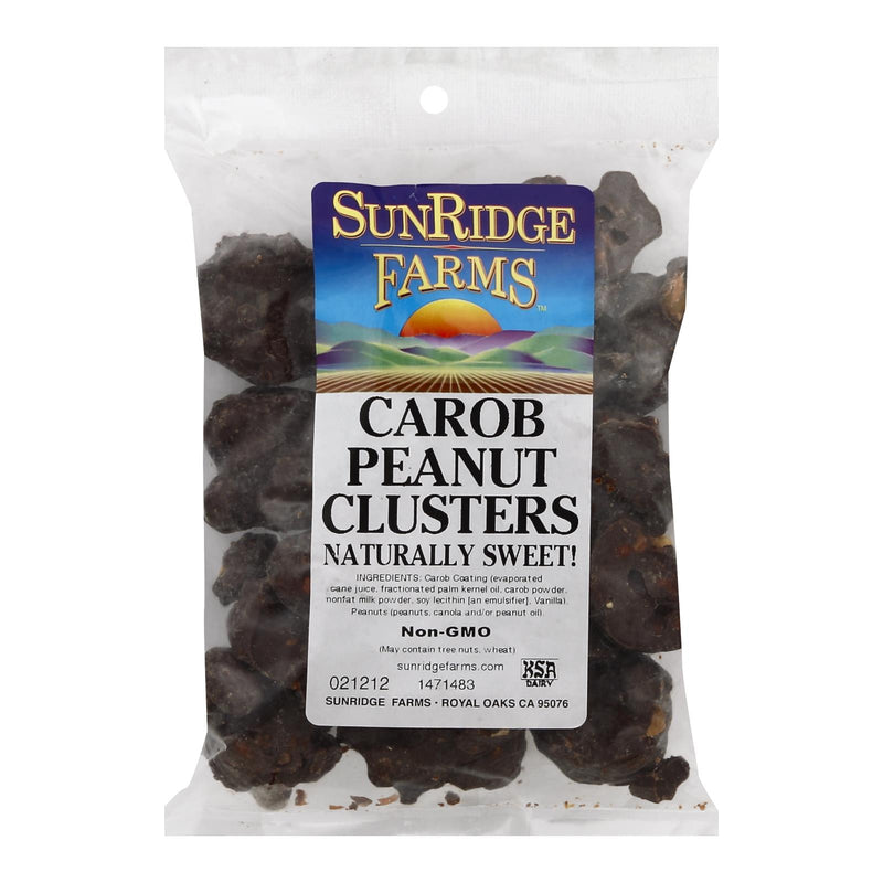 Sunridge Farms Carob Peanut Clusters - Wholesome, Decadent Treat - 10 lb Bulk - Cozy Farm 