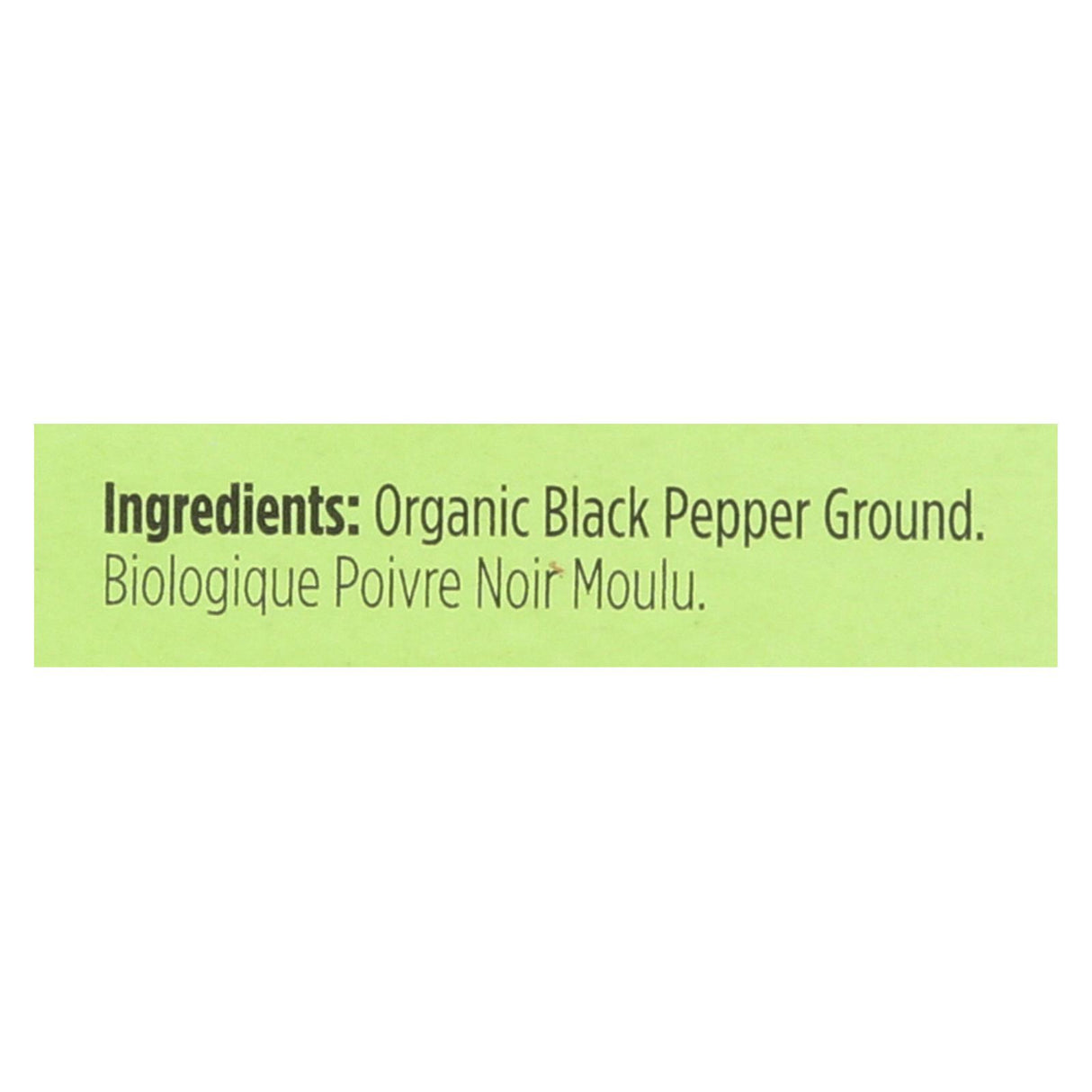 Spicely Organics Black Pepper, Ground, 0.45 Oz (Pack of 6) - Cozy Farm 