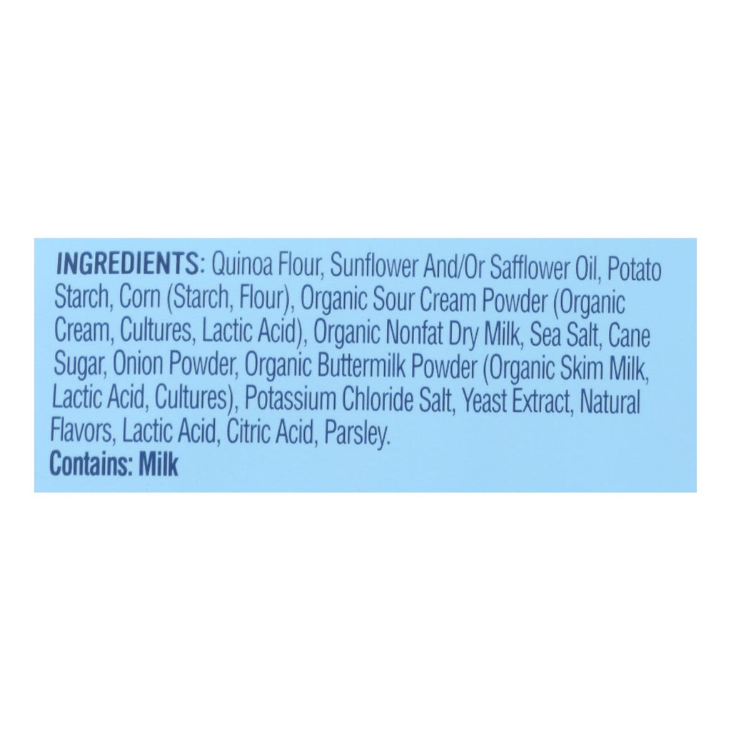 Simply 7 Quinoa Sour Cream & Onion Chips - 3.5 Oz Bags  (Pack of 8) - Cozy Farm 