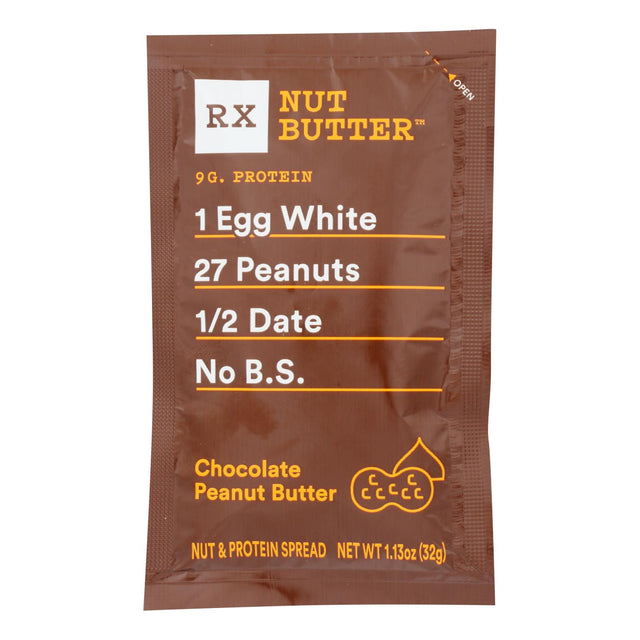 RXBAR (Pack of 10) Nut Butter Chocolate Peanut Butter - 1.13oz - Cozy Farm 