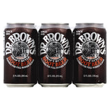 Dr. Brown's Draft Style Root Beer - 6/12 Fl. Oz. Bottles, Case of 4 - Cozy Farm 