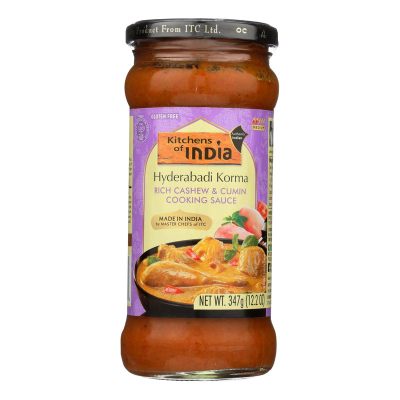 Kitchens Of India Rich Cashew & Cumin Cooking Sauce  - Case Of 6 - 12.2 Oz - Cozy Farm 