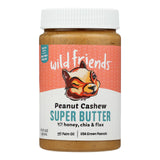 Jars  Wild Friends Peanut Cashew Super Butter (Pack of 6) 16 Oz Jars - Cozy Farm 