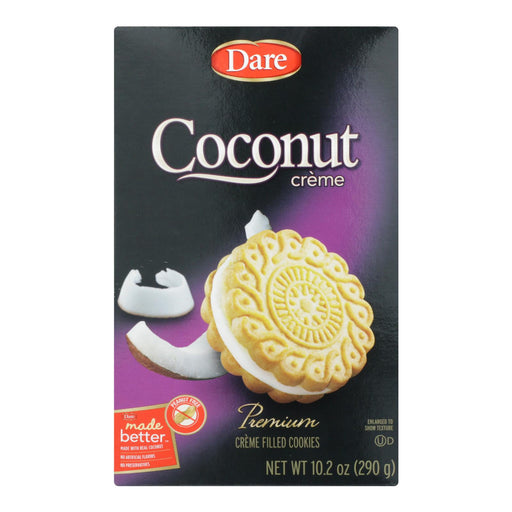 Dare - Cookies - Coconut Creme - Case Of 12 - 10.2 Oz. - Cozy Farm 