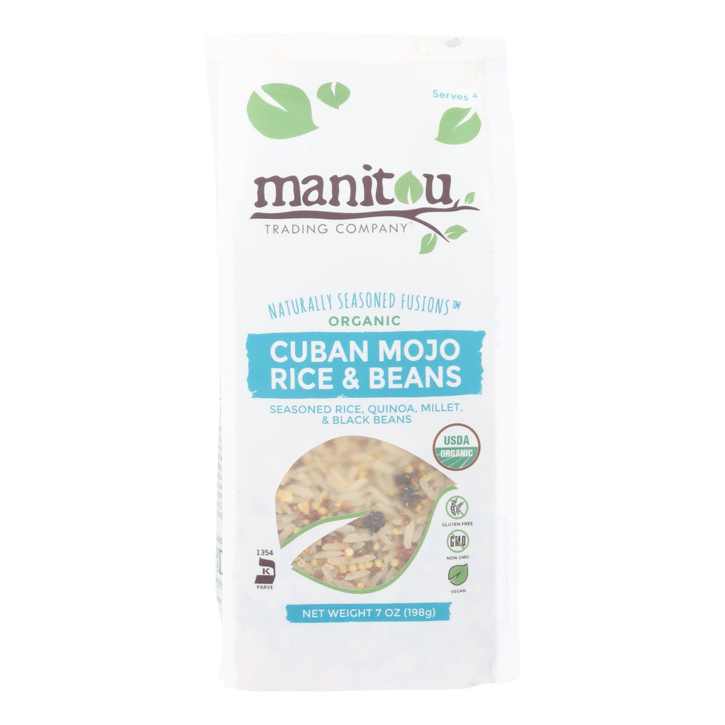 Manitou - Rice&beans Cuban Mojo - Case Of 6 - 7 Oz - Cozy Farm 
