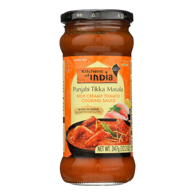 Kitchens Of India Rich Creamy Tomato Cooking Sauce  - Case Of 6 - 12.2 Oz - Cozy Farm 