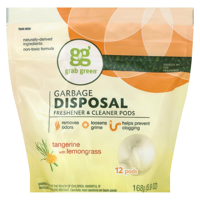 Grab Green Fresh Garbage Disposal Cleaner (Pack of 12) - Cozy Farm 