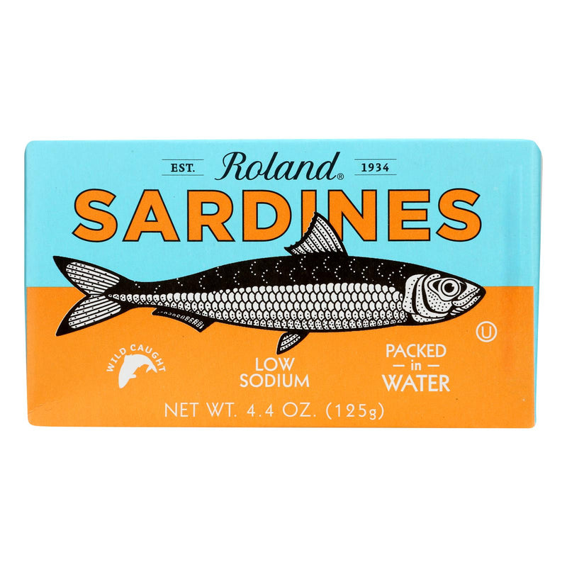 Roland Wild Caught Sardines  - Case Of 10 - 4.38 Oz - Cozy Farm 