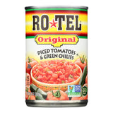 Rotel Diced Tomatoes and Green Chilies, 10 Oz (Pack of 24) - Cozy Farm 