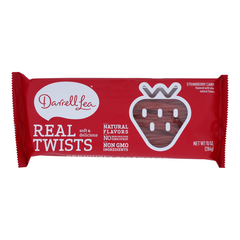 Darrell - Real Twists Strawberry - Case Of 8 - 10 Oz - Cozy Farm 