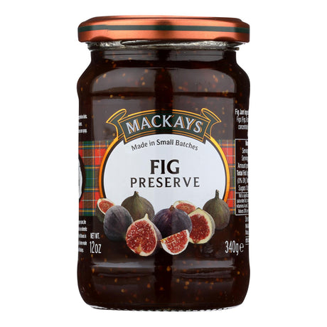 Mackay's Fig Preserves - 12 Oz Glass Jars (Pack of 6) - Cozy Farm 