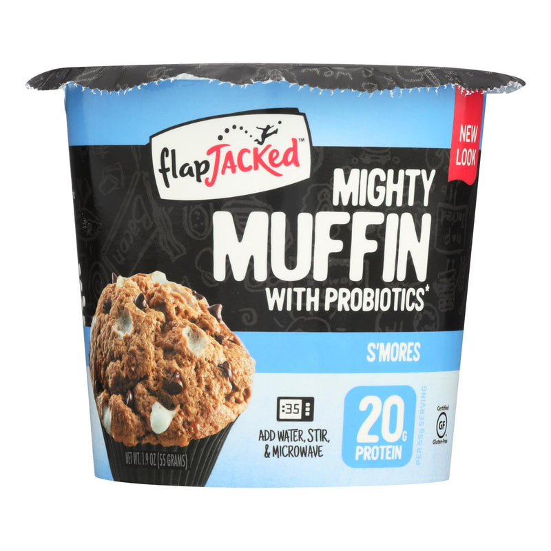 Flapjacked&trade; Flapjacked, Mighty Muffin With Probiotics - Case Of 12 - 1.94 Oz - Cozy Farm 