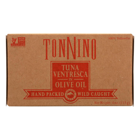 Tonnino Ventresca Tuna in Olive Oil - Case of 6 - 4 Oz - Cozy Farm 