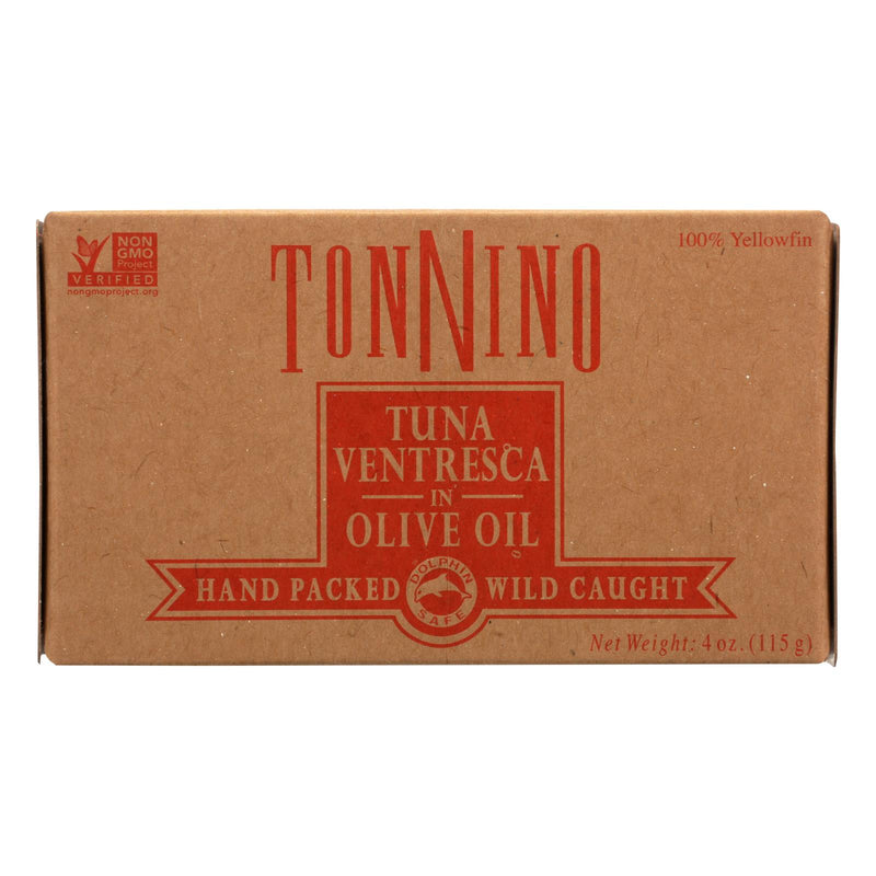Tonnino Tuna Ventresca In Olive Oil - Case Of 6 - 4 Oz - Cozy Farm 