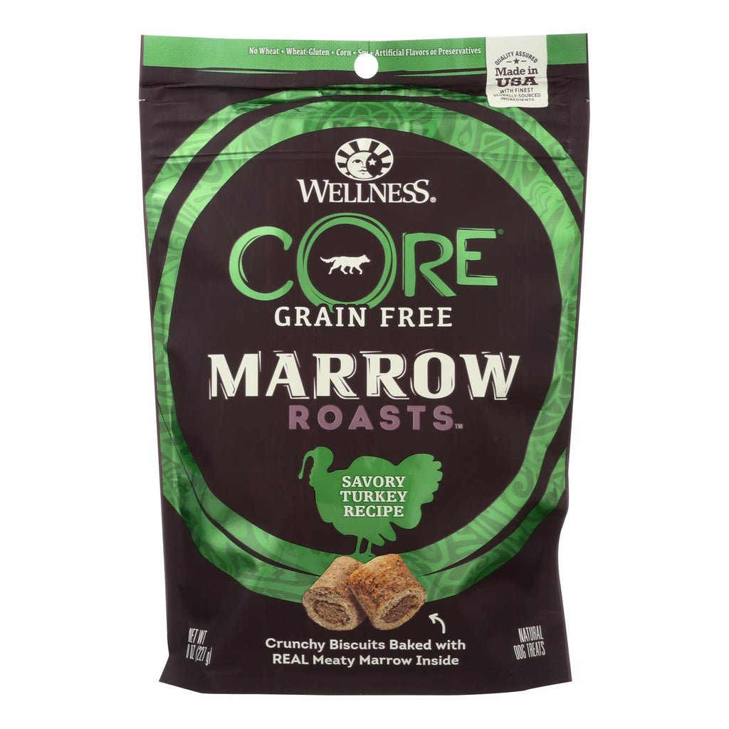 Wellness Core Dog Food - Marrow Roasts Savory Turkey Recipe - Case Of 8 - 8 Oz. - Cozy Farm 
