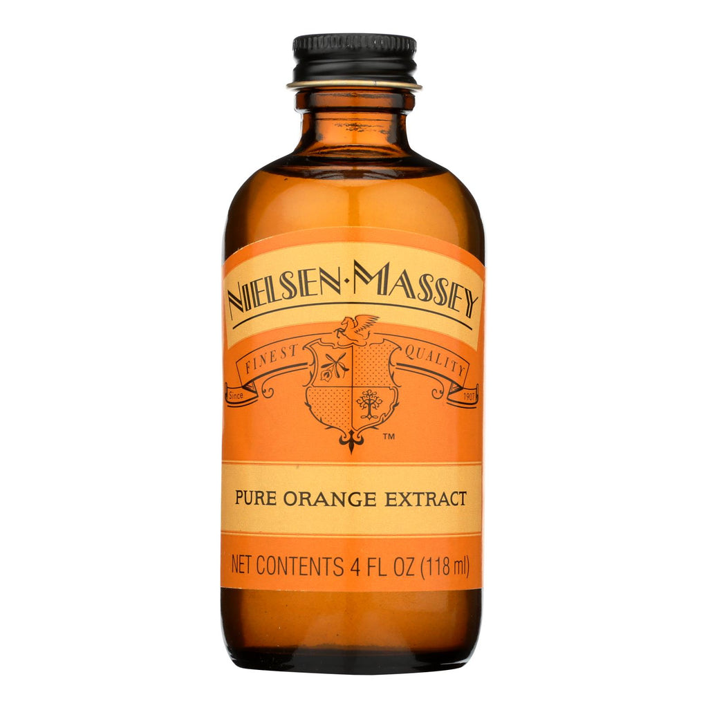 Nielsen-Massey Vanilla (Pack of 8) - Pure Orange Extract - 4 Fl Oz - Cozy Farm 