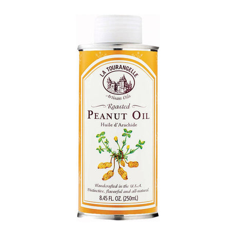 La Tourangelle Roasted Peanut Oil - Case of 6 - 8.45 Fl Oz - Cozy Farm 