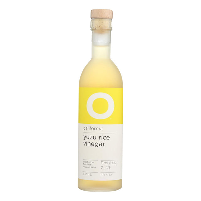 California Yuzu Rice Vinegar by O Olive Oil - Case of 6 - 10.1 fl. oz. - Cozy Farm 
