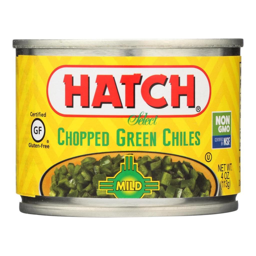 Hatch Chili Roasted Chopped Green Chile (Pack of 24 - 4 Oz) - Cozy Farm 