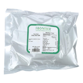 Frontier Gourmet Grey Sea Salt - Finely Ground - 1 Lb - Cozy Farm 
