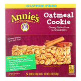 Annie's Homegrown Gluten-Free Chewy Oatmeal Cookie Granola Bars - 4.9 Oz. (Case of 12) - Cozy Farm 
