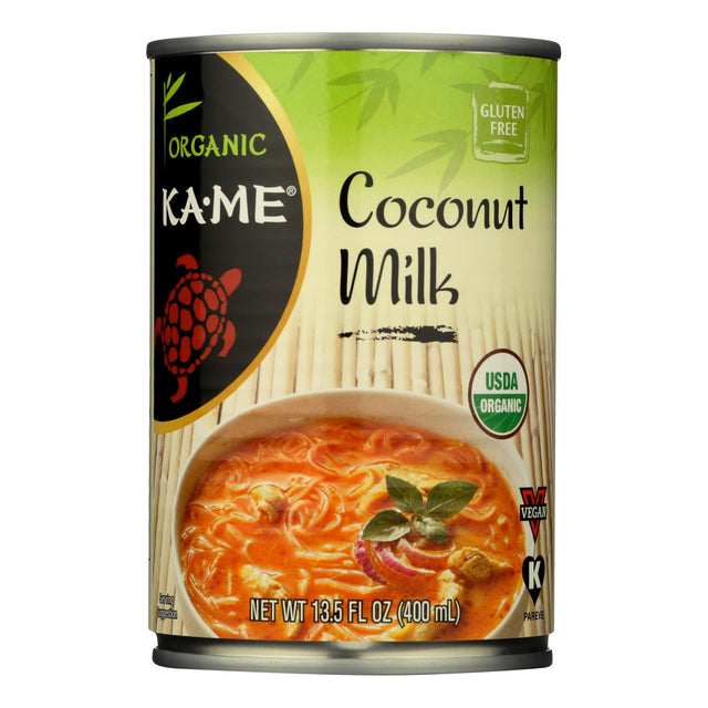 Ka-me Organic Coconut Milk | 12-Pack, 13.5 Fz Each - Cozy Farm 