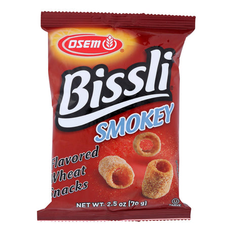 Osem Bissli Smokey Wheat Snacks, 2.5 Oz - Pack of 24 - Cozy Farm 