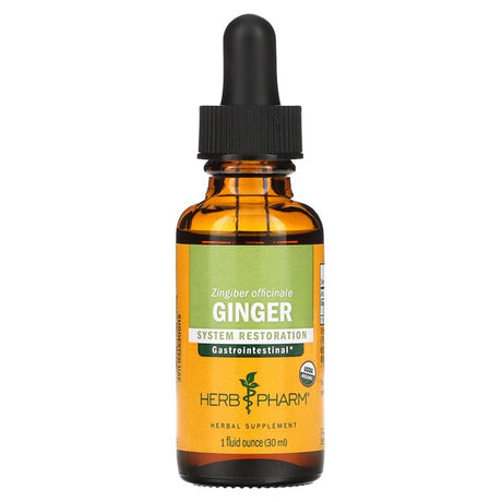 Herb Pharm Ginger Liquid Extract - 1 Fl Oz - Cozy Farm 