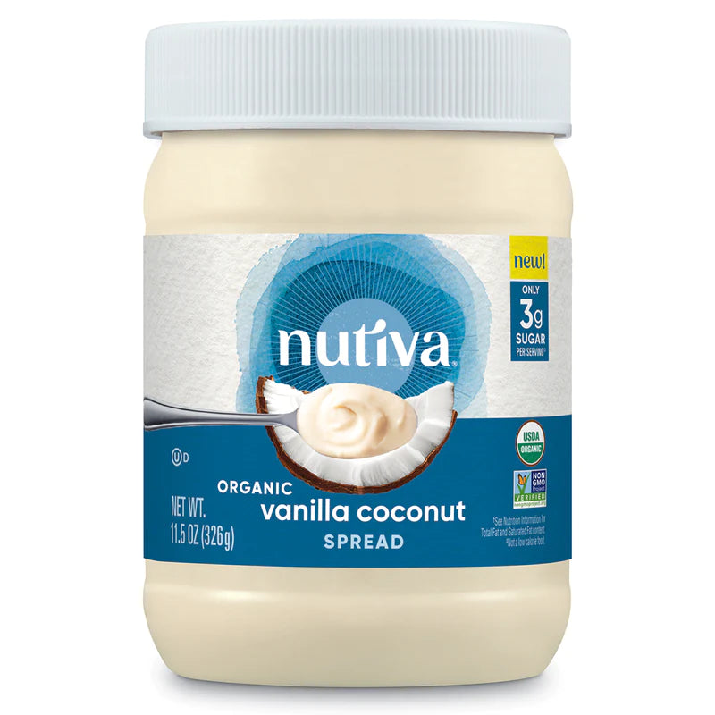Nutiva - Spread Vanilla Coconut (Pack of 6 11.5 Oz) - Cozy Farm 